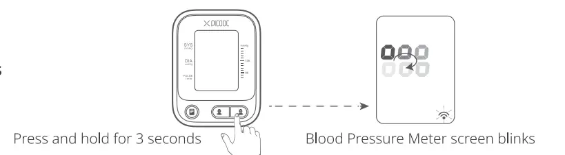 PICOOC PA 4 Blood Pressure Meter 5
