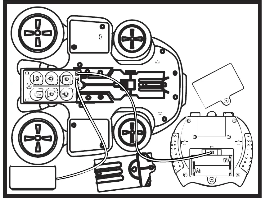 jakks PACIFIC 86905-PKC1-11L Super Mario Anti Gravity RC Racer 3