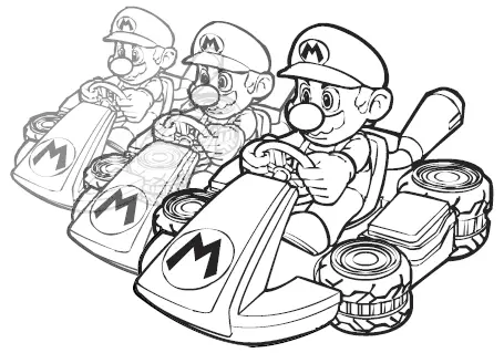 jakks PACIFIC 86905-PKC1-11L Super Mario Anti Gravity RC Racer 9