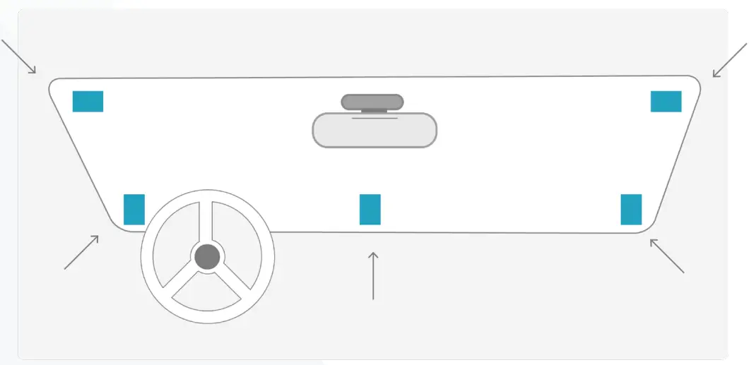 How to mount the Tag on your windshield