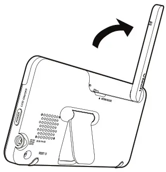 VTech VM818HD HD Video Baby Monitor - Connect the baby monitor 2