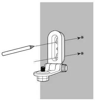VTech VM818HD HD Video Baby Monitor - Mount the baby unit on dry wall