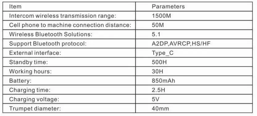 Teleheer-T6-Plus-MotorcycleHelmet-Waterproof-Bluetooth-Headset-or-Intercom-fig-5