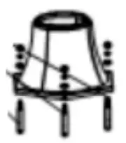 NaturePower BAYPORT Solar Powered Lamp- 7