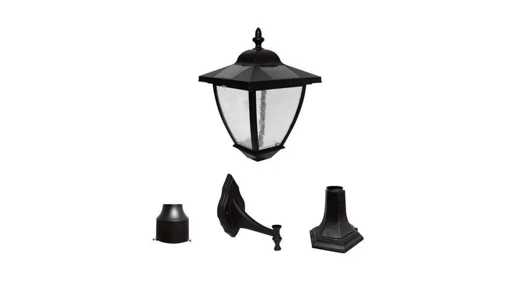 Naturepower Bayport Solar Powered Lamp Instruction Manual