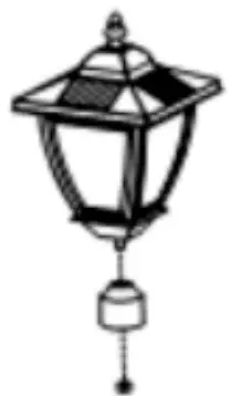 NaturePower BAYPORT Solar Powered Lamp- securethelamp