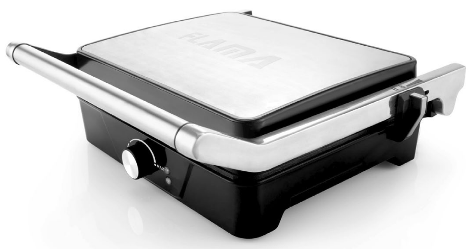 FLAMA 4521FL Stainless Steel 2000W Contact Grill -