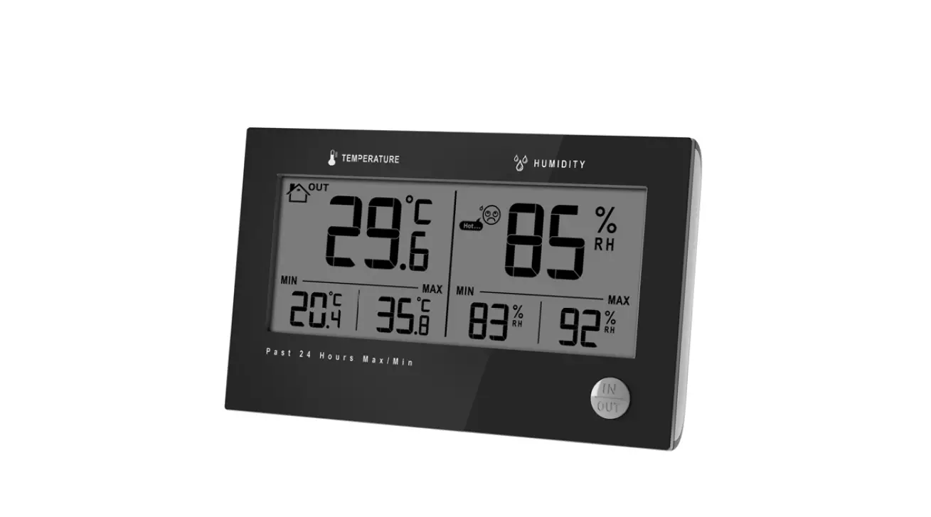 Hyundai Ws 2215 Digital Thermometer With Humidity Instruction Manual
