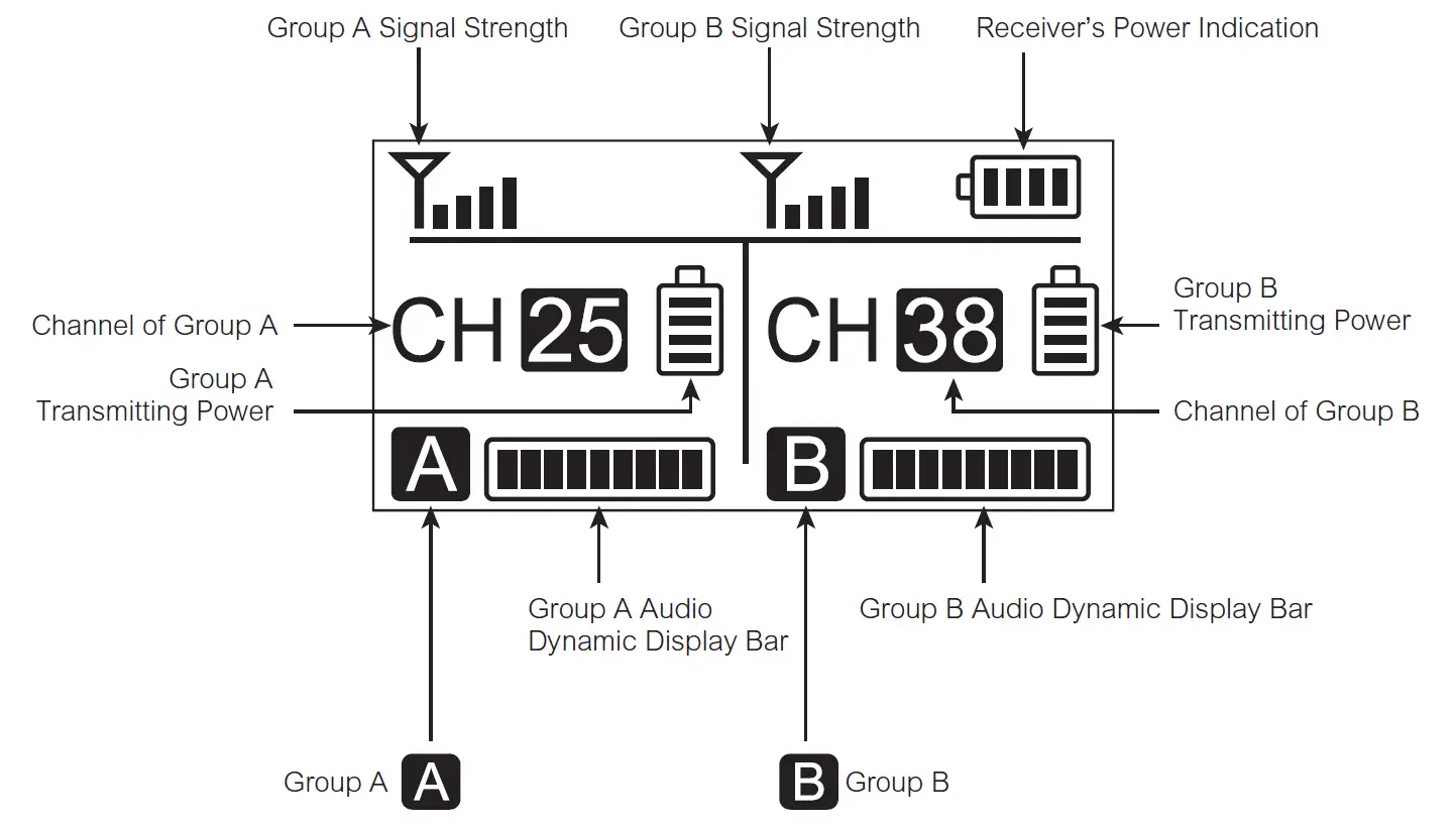 COMICA U2 BOOMX-U Broadcasting-Level Multi-Functional Mini UHF Wireless Microphone fig 29