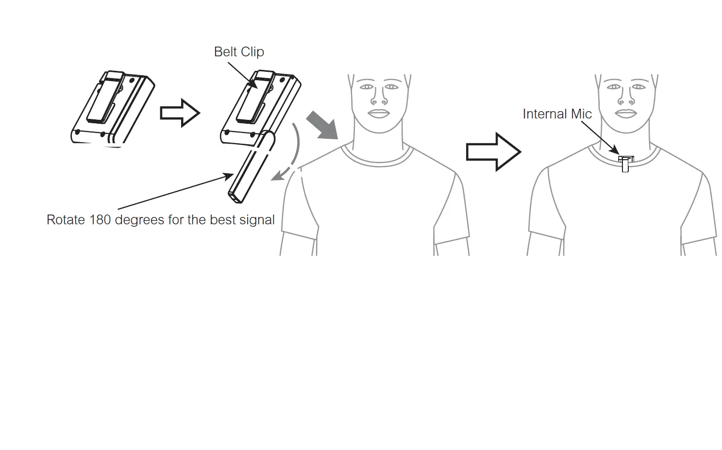 COMICA U2 BOOMX-U Broadcasting-Level Multi-Functional Mini UHF Wireless Microphone fig 6