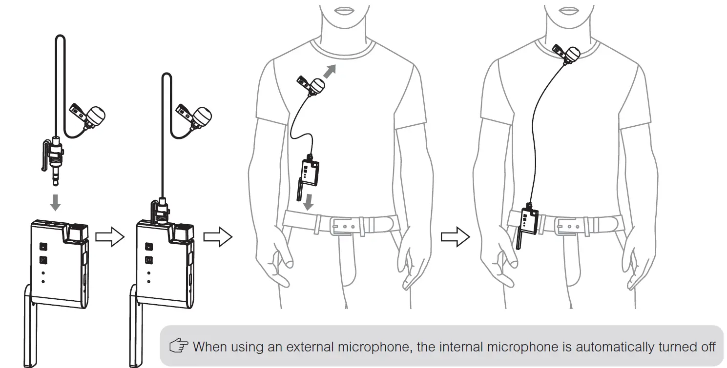 COMICA U2 BOOMX-U Broadcasting-Level Multi-Functional Mini UHF Wireless Microphone fig 7