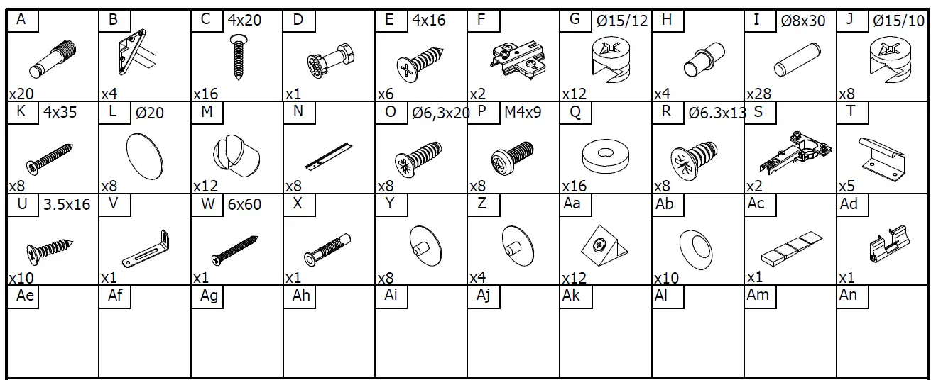 DEDEMAN-Marbella-2K4F-Wood-Sideboard-with-Oak-Drawers-fig4