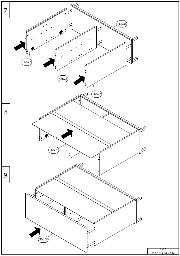 DEDEMAN-Marbella-2K4F-Wood-Sideboard-with-Oak-Drawers-fig7