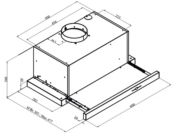 GRUNDIG GDT 2561 X Kitchen Cooker Hood - General appearance 2