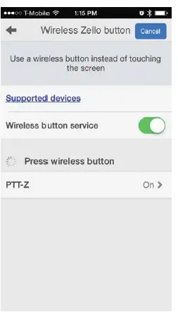 PRYME BT-PTT-Z Mini Wireless PTT Switch 7