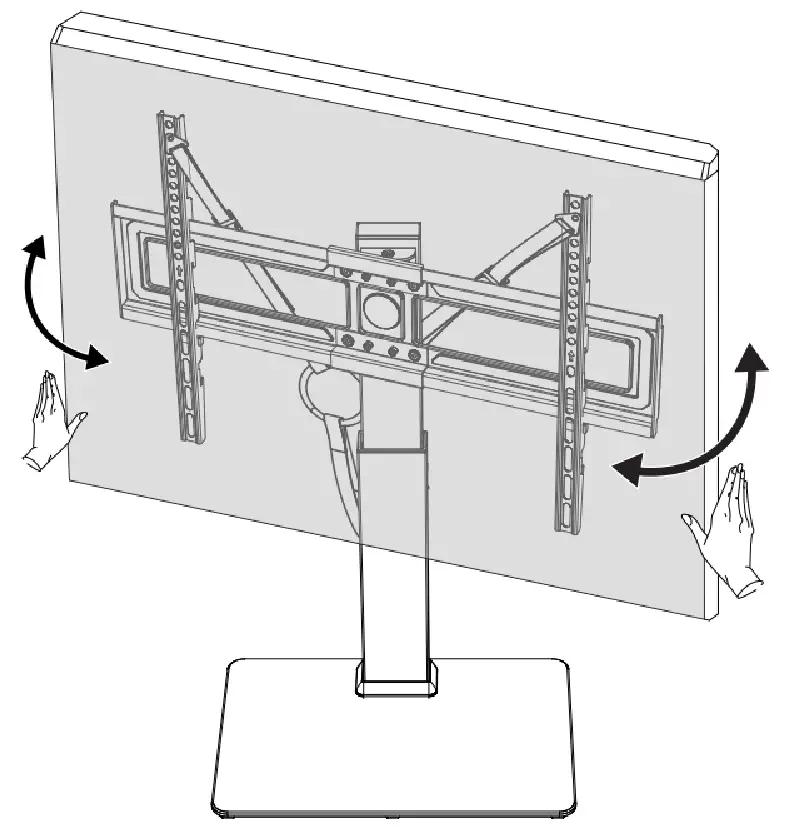 Step 6 Swivel Adjustment
