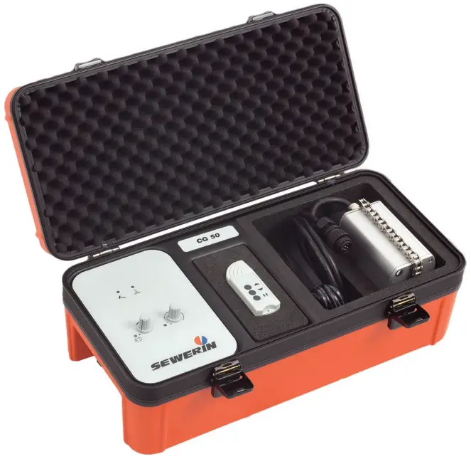 SEWERIN CG50 COMBIPHON Underground pipe locator