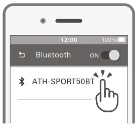 audio-technica Wireless Headphones-Bluetooth device