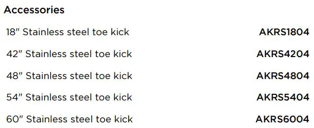 FISHER PAYKEL RS1884FLJ1 18 Inch Ice Integrated Column Freezer User Guide - SPECIFICATIONS