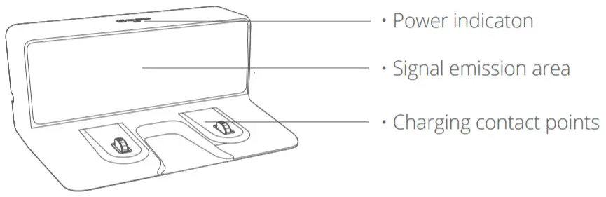 360 Robot Robot Vacuum Cleaner -Charging dock
