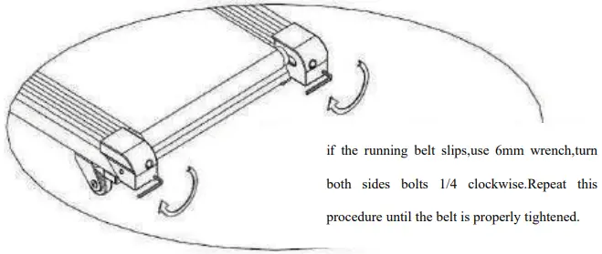 CITYSPORTS WP1D Foldable Electric Treadmill - FIG 26.