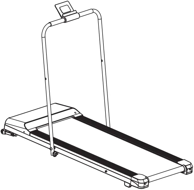 CITYSPORTS WP1D Foldable Electric Treadmill