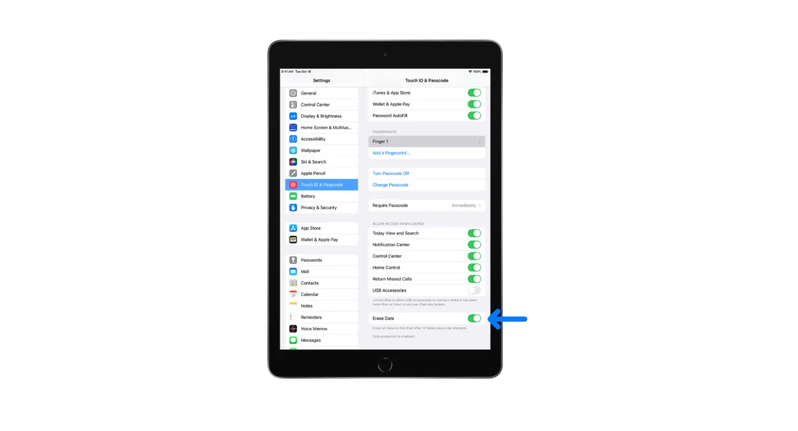 Use The Built-in Security And Privacy Protections Of Ipad
