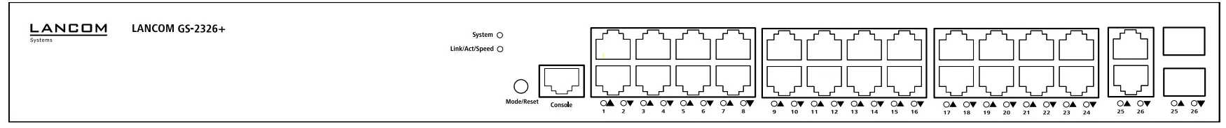 LANCOM GS-2326+ Medium Sized Networks Reliable Switch