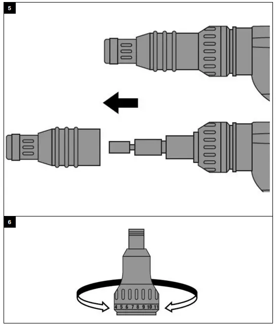 HILTI ST 1800 Metal Construction Screw Driver - figar 1