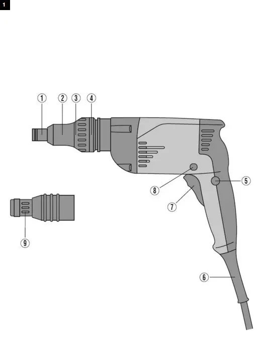 HILTI ST 1800 Metal Construction Screw Driver
