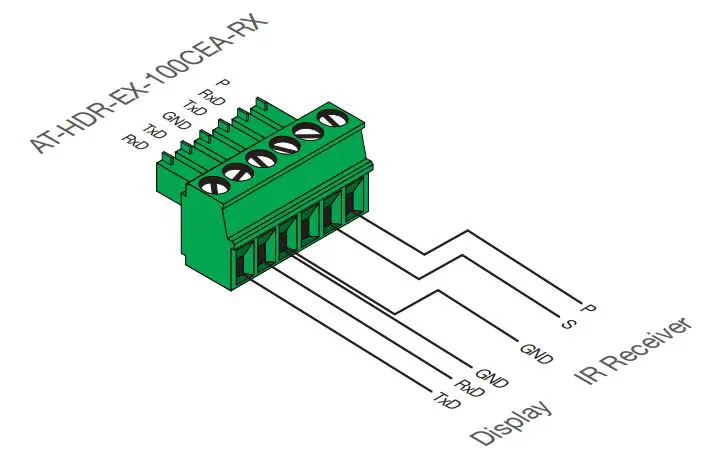 ATLONA AT-HDR-EX-100CEA-KIT 4K HDR HDMI over 100 M HDBaseT TX RX with Ethernet - Receiver