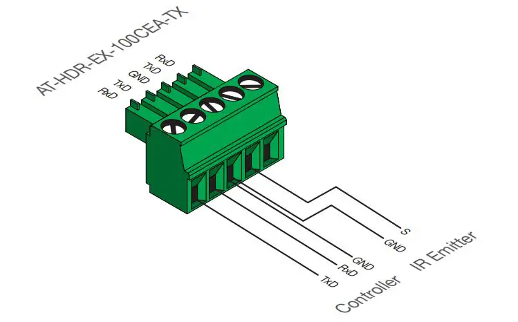 ATLONA AT-HDR-EX-100CEA-KIT 4K HDR HDMI over 100 M HDBaseT TX RX with Ethernet - Transmitter