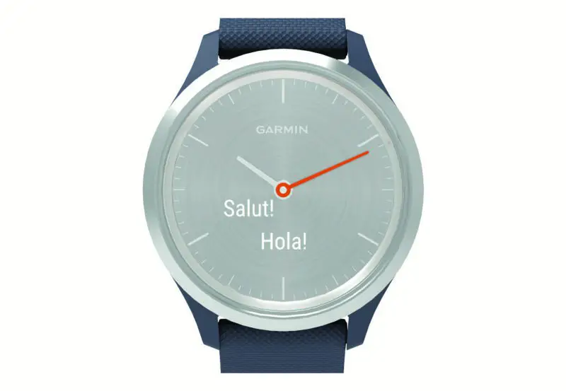 garmin-v-vomove-3-3s-smartwatch - Setting Up the Device 1