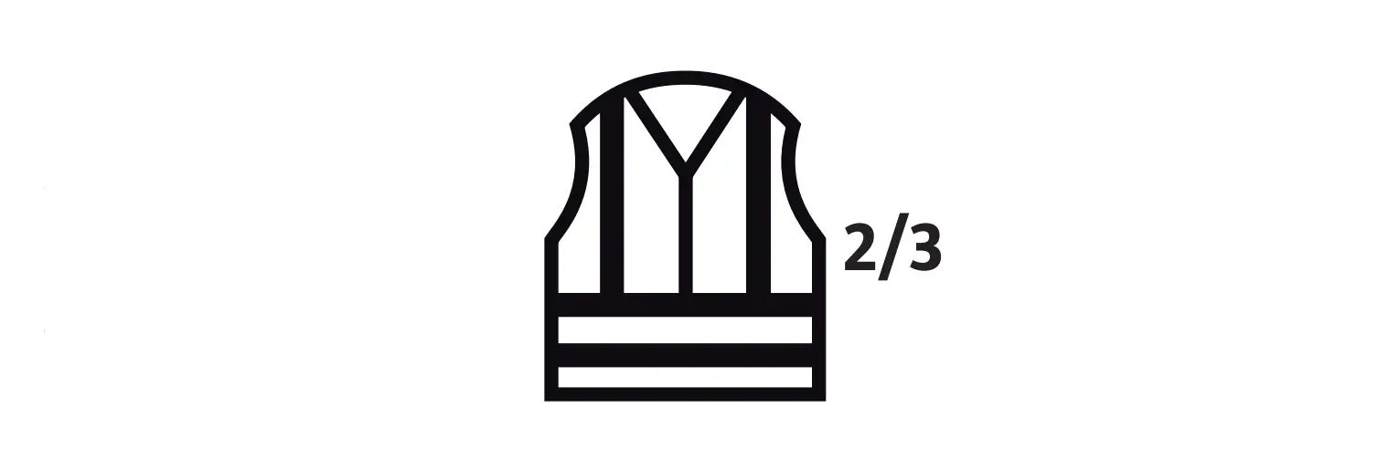 Bluewear 016818 Hi-vis Jacket Instruction Manual Bluewear 016818 Hi-vis Jacket Instruction Manual