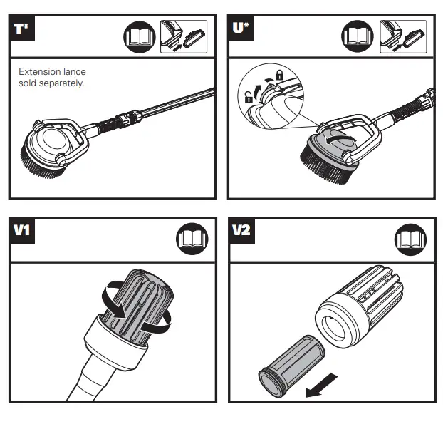 WORX WG620E.10 Cordless 22 Bar Hydroshot Portable Pressure Washer fig (8)