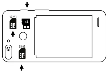 UNONU N55S Classic Nano Sim Smartphone - 1