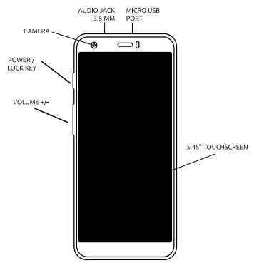 UNONU N55S Classic Nano Sim Smartphone - 2
