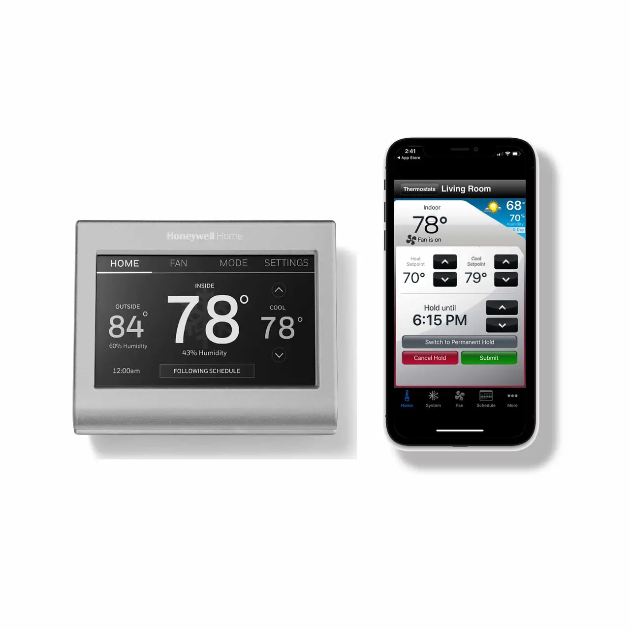 Wifi Color Touchscreen Thermostat