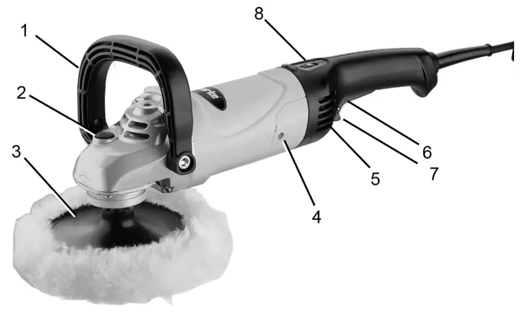 Clarke CON180 180mm Sander or Polisher - OVERVIEW & CONTENTS