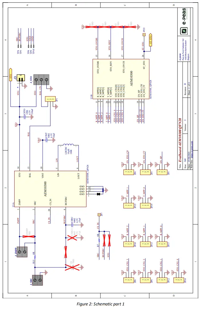 e peas AEM10300 Evaluation Board - fig1