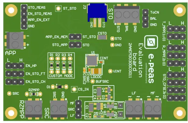 e peas AEM10300 Evaluation Board