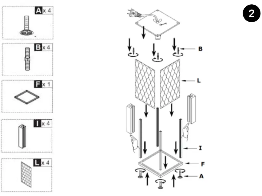 zenzee NG 22002 Floor Lamp - fig2