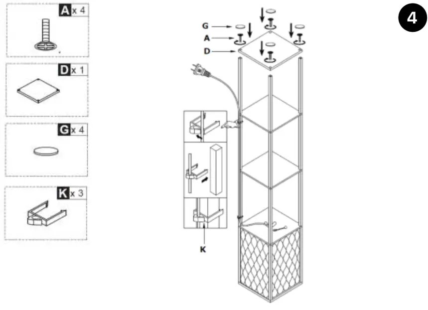 zenzee NG 22002 Floor Lamp - fig4