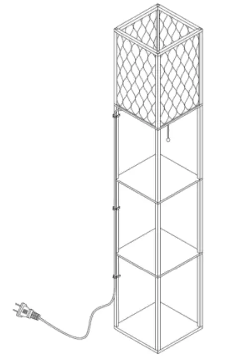 zenzee NG 22002 Floor Lamp