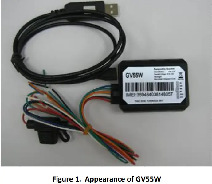 Queclink GV55W GSM GPRS WCDMA GNSS Tracker - Fig 1