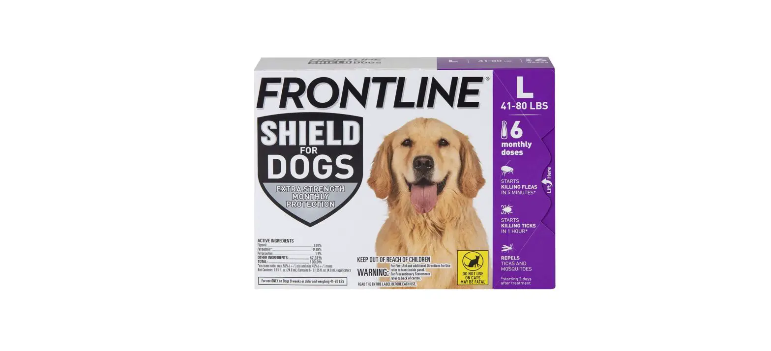 Frontline 263167 Shield For Dogs Instruction Manual
