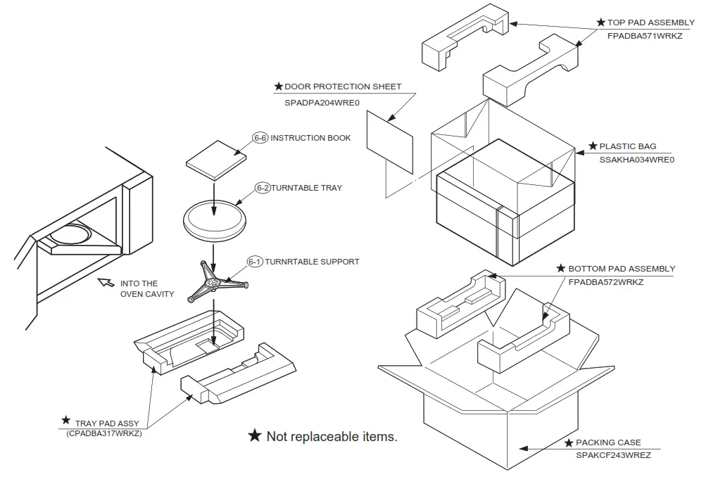 SHARP R 331Y S Microwave Oven
