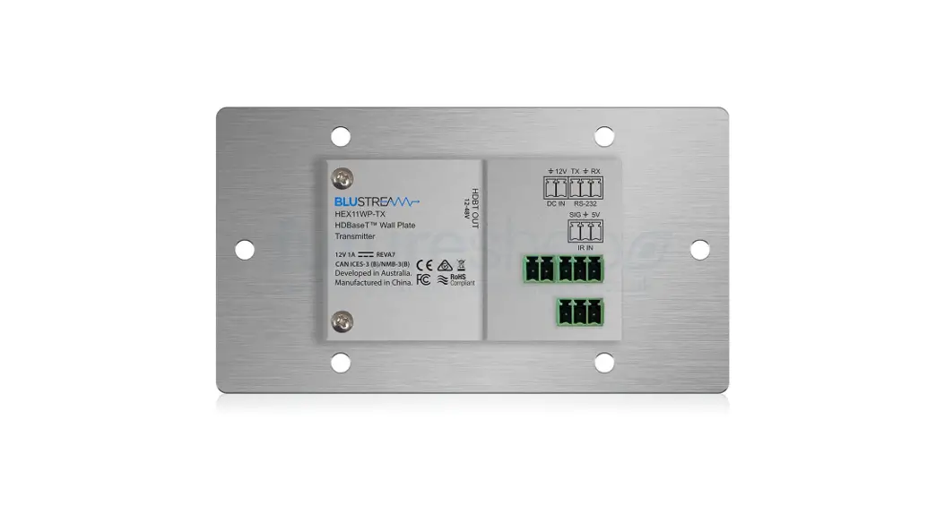 Blustream Hex11wp-tx Wall Plate Transmitter User Guide Blustream Hex11wp-tx Wall Plate Transmitter User Guide