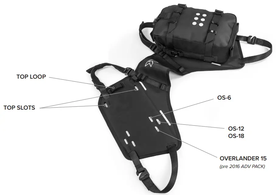 Kriega Os-Base Honda CRF1100L Africa Twin - fig 2