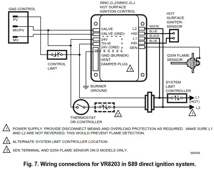 resideo VR8203 Direct Ignition Combination Gas - fig 7